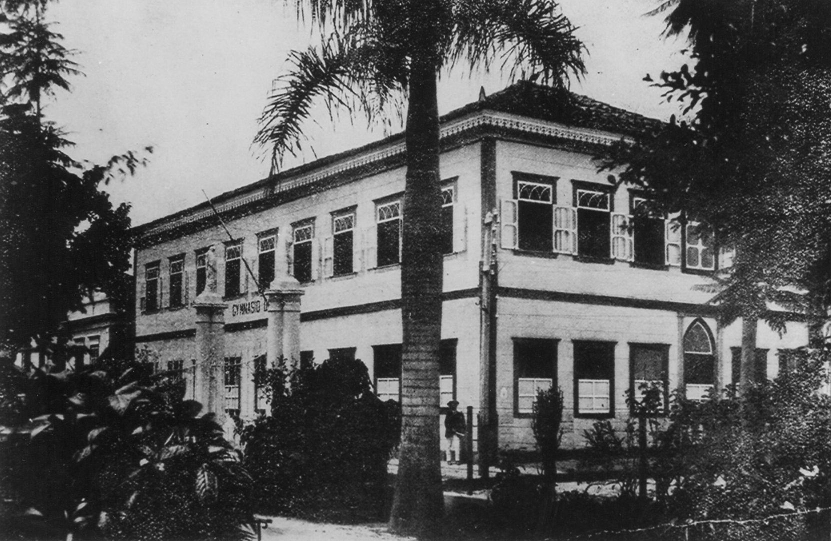 Ginásio de Itajubá, foto dos anos 1900